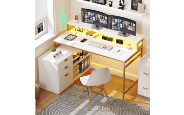 YITAHOME L Shaped Desk