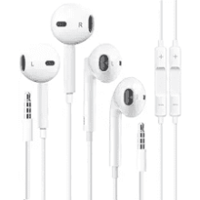 2 Pack Apple Wire Earbuds Headphones