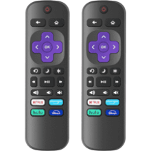 2 Pack Replacement TV Remote Controls for Roku TV