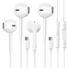 2 Packs USB C Headphones for iPhone 15