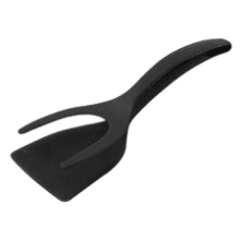 Alipis 2 in 1 Grip and Flip Spatula Tongs