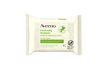 Aveeno Positively Radiant Makeup Removing Wipes