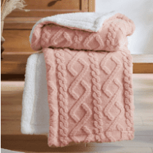 Bedsure Sherpa Throw Blanket