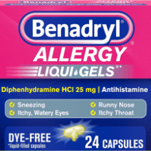 Benadryl Liqui-Gels Antihistamine