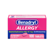 Benadryl Ultratabs Antihistamine