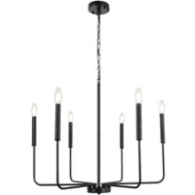 Black Chandelier Modern Farmhouse