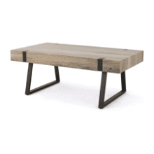 Christopher Knight Home Abitha Faux Wood Coffee Table