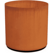 Corten Steel Round Planter Boxes