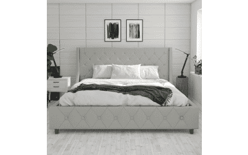 CosmoLiving by Cosmopolitan Mercer Upholstered King Bed