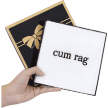 Cum Rag Embroidered Towel