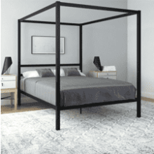 DHP Modern Metal Canopy Platform Bed