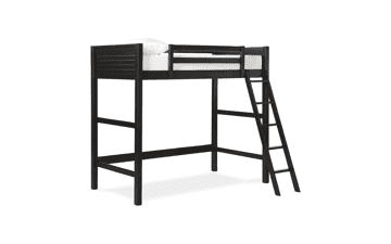 DHP Moon Bay Kids Wooden Loft Bed