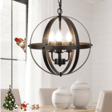 DLLT Vintage Pendant Hanging Light Fixtures