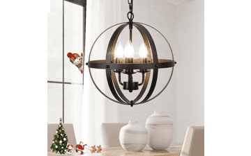 DLLT Vintage Pendant Hanging Light Fixtures