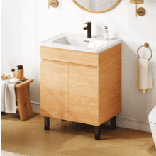 DWVO 24 Inch Bathroom Vanity Sink Combo