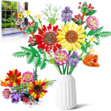 Flower Bouquet Building Set