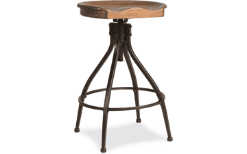 Hillsdale Worland Swivel Backless Stool