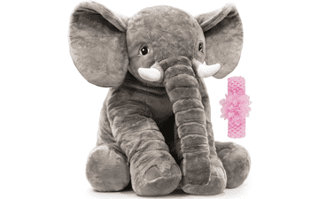 Homily Stuffed Elephant Plush Animal Toy