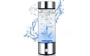 Hydrogen Water Bottle with PEM SPE Technology