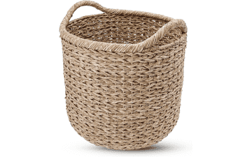 KOUBOO Large Decorative Seagrass Storage Basket