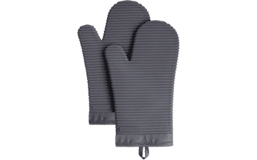 KitchenAid Ribbed Soft Silicone Oven Mitt Set