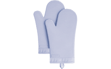 KitchenAid Ribbed Soft Silicone Oven Mitt Set