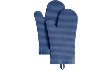 KitchenAid Ribbed Soft Silicone Oven Mitt Set