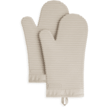 KitchenAid Ribbed Soft Silicone Oven Mitt Set