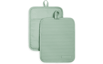 KitchenAid Ribbed Soft Silicone Pot Holder Set