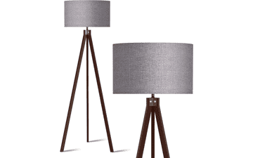 LEPOWER Wood Floor Lamp Tripod