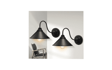 LYOOWNG Black Wall Sconces