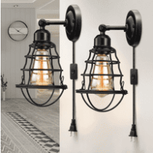 LYOOWNG Plug in Wall Sconces