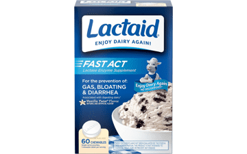 Lactaid Fast Act Lactose Intolerance Chewables