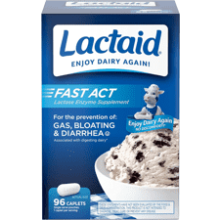 Lactaid Fast Act Lactose Intolerance Relief Caplets