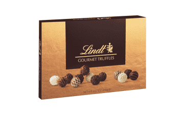 Lindt Gourmet Chocolate Truffles Gift Box