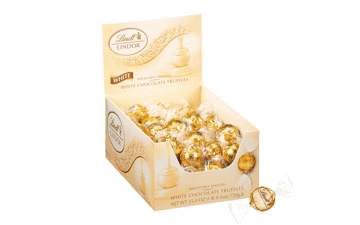 Lindt LINDOR White Chocolate Truffles