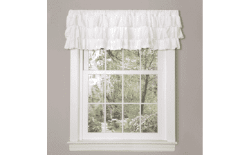 Lush Decor Belle Valance Vintage Chic Style Single Curtain