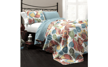 Lush Decor Layla Quilt Bedding Set