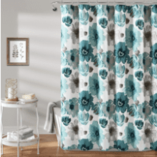 Lush Decor Leah Shower Curtain