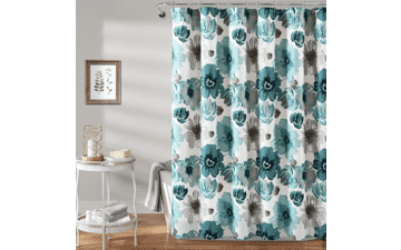 Lush Decor Leah Shower Curtain