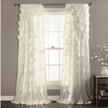 Lush Decor Riley Window Curtain Panel