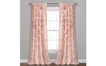 Lush Decor Riley Window Curtain Panel