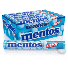 Mentos Chewy Mint Candy Roll