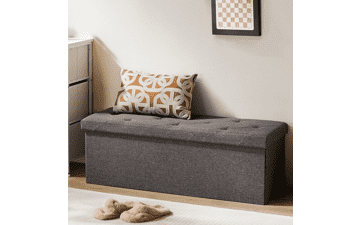 NEWBULIG Storage Ottoman Bench