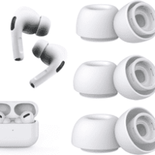 Polislime 3-Pair Replacement Ear Tips for AirPods Pro