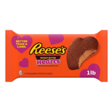 REESE'S Milk Chocolate Peanut Butter Hearts