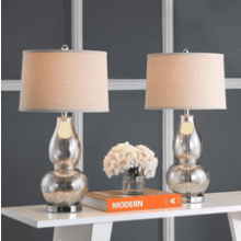 SAFAVIEH Lighting Collection Mercurio Table Lamp Set