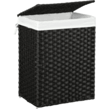 SONGMICS Handwoven Laundry Hamper