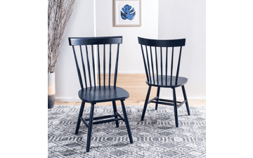 Safavieh Home Parker Navy Blue Dining Chair