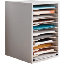 Safco Vertical Desktop Sorter